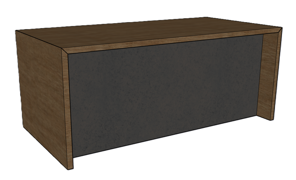 Waterfall Desk
