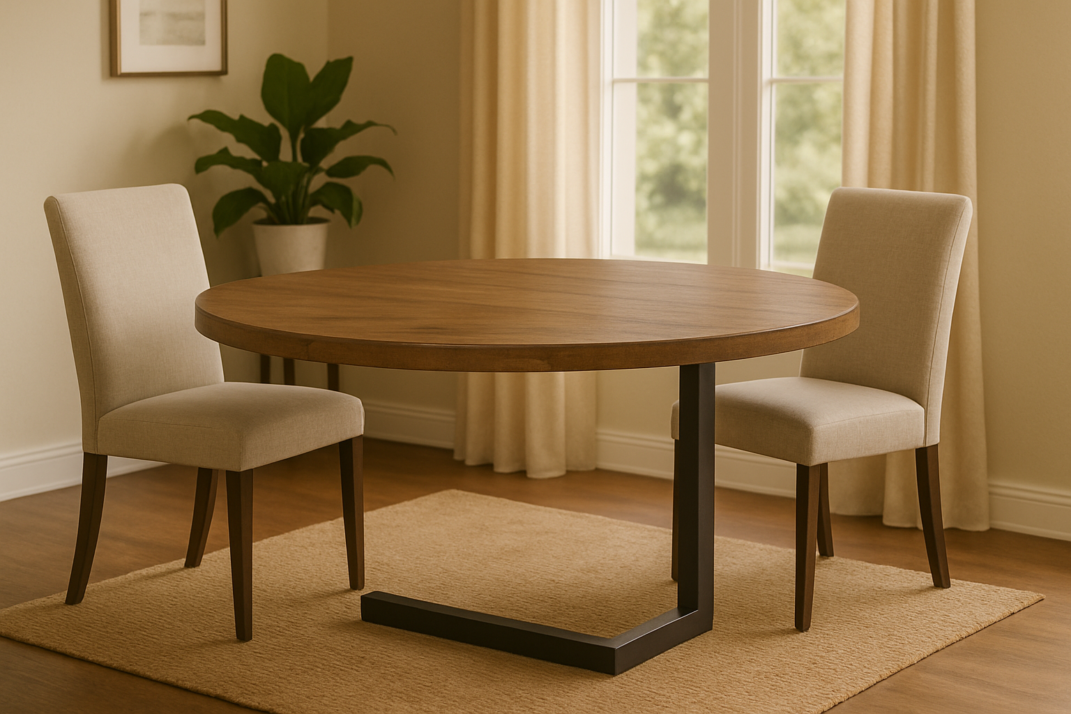 Round Arrow Table
