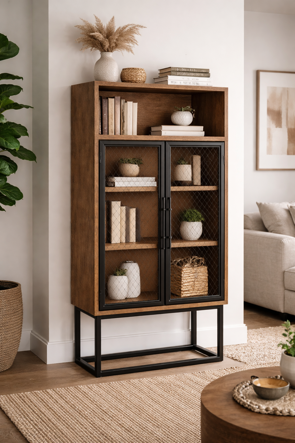 Madera Hutch Armoire